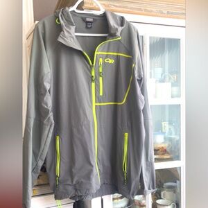 Outdoor Research Men's Gray Jacket, XL